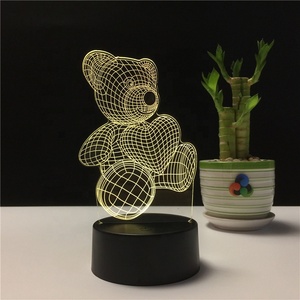 <span class=keywords><strong>Lampe</strong></span> <span class=keywords><strong>LED</strong></span> <span class=keywords><strong>3D</strong></span> visuelle en acrylique, alimentée par batterie, <span class=keywords><strong>illusion</strong></span> <span class=keywords><strong>optique</strong></span> <span class=keywords><strong>3D</strong></span>, <span class=keywords><strong>veilleuse</strong></span> <span class=keywords><strong>LED</strong></span> avec interrupteur tactile - Product Image 1
