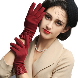 Gants <span class=keywords><strong>de</strong></span> vélo pas cher Lace Smartphone Hiver Femmes - Product Image 2