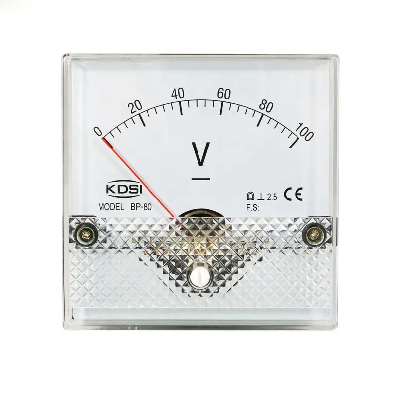 Kdsi BP-80 voltímetro dc analógico dc100v preço para máquina de solda