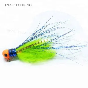 wholesale fishing tackle PR-PT809-18 Fly Lures with The Wing Like The Alive Flies