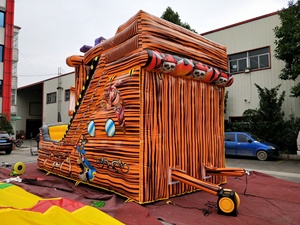 Bán Hot <span class=keywords><strong>Inflatable</strong></span> Tàu Cướp Biển Lâu Đài Trượt, Tàu Cướp Biển Lâu Đài Bouncy Để Bán - Product Image 5