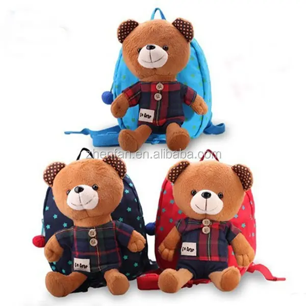 Детские рюкзаки с милым медведем