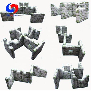 Terrain de tir, jeux de paintball, arène de tir à l'arc, terrain de combat, bunkers de paintball gonflables à vendre - Product Image 1