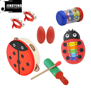 Instrument de Percussion jouet rhythm band set pour enfants, Orff instrument de <span class=keywords><strong>musique</strong></span> ensemble de huit - Product Image 6