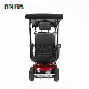 Scooter motorizzato con pneumatico antiscivolo <span class=keywords><strong>a</strong></span> 4 ruote e tetto antipioggia - Product Image 2