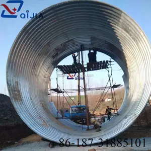 Thép Mạ Kẽm Dầu Và Khí Đốt Ống Thép Tunnel Liner Tấm Sản Xuất Nhúng Nóng Kẽm Tấm Thép Ống