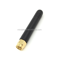 Antenne lentilles GSM canard en caoutchouc, réception par dhl, double bande droite SMA, 900/1800MHz