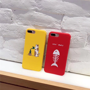 Funny <span class=keywords><strong>gracia</strong></span> CAT espina Matte PC Phone caso para el iPhone x 8 8 más 7 más 6 s 6 Más - Product Image 2