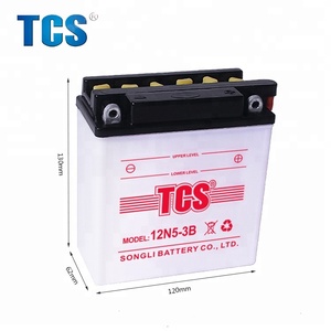 Batería de motocicleta TCS más <span class=keywords><strong>vendida</strong></span>, batería de plomo-ácido 12N5-3B - Product Image 2