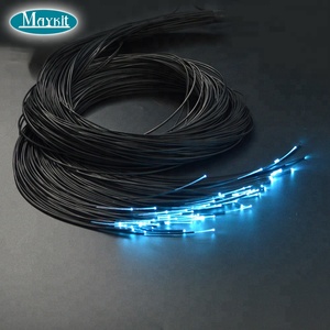 PMMA PVC nero rivestito end glow cavo <span class=keywords><strong>in</strong></span> <span class=keywords><strong>fibra</strong></span> <span class=keywords><strong>ottica</strong></span> per piscina luce della stella - Product Image 4
