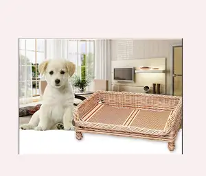 חם חדש מוצר מותאם אישית לחיות מחמד בית נושן קש כלב מיטה