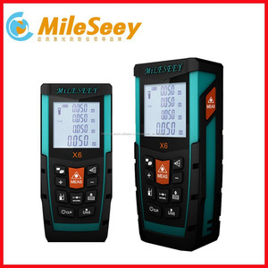 El más nuevo diseño <span class=keywords><strong>cinta</strong></span> métrica láser medidor de distancia láser china <span class=keywords><strong>precios</strong></span> Mileseey X6 50 m digital altura medida - Product Image 1
