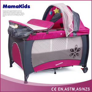 Venta caliente productos <span class=keywords><strong>para</strong></span> <span class=keywords><strong>bebés</strong></span> 2016 portátil plegable cuna corralito <span class=keywords><strong>para</strong></span> al por mayor - Product Image 1