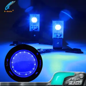 Accessori per auto decorazione Luce LED RGB demone diavolo occhio occhio per lente del proiettore - Product Image 1