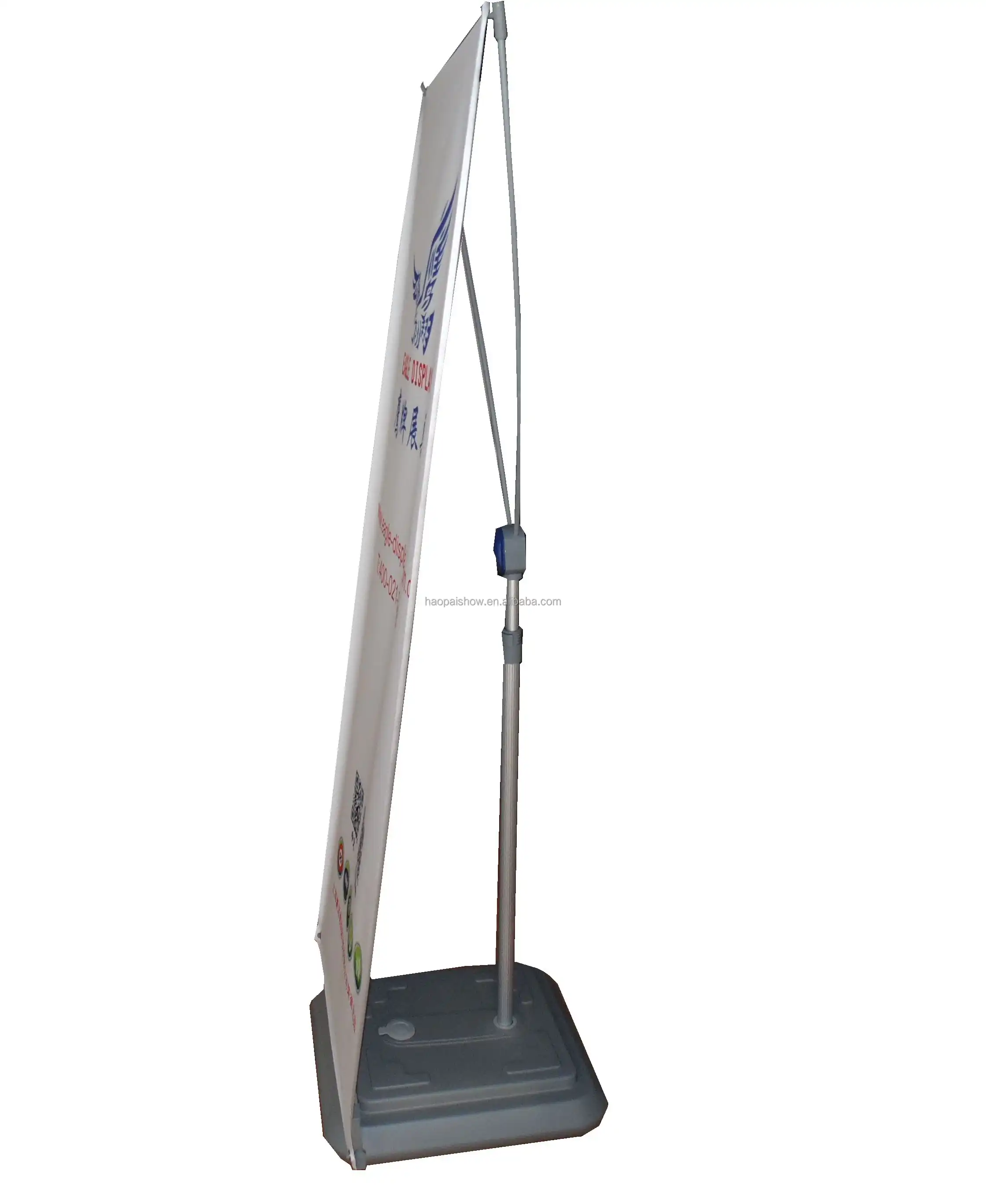 Outdoor banner stand with water base for booth stand roll up banner