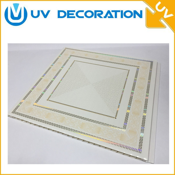 Haining intérieur décoration colorée pvc lambris pour salle de bains