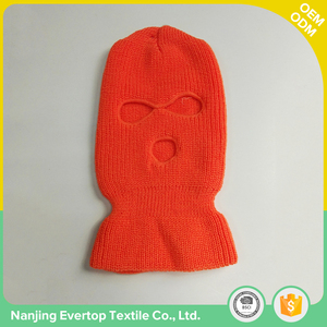 New design wholesale soft protection against the cold winter <span class=keywords><strong>ski</strong></span> hat funny knit face mask - Product Image 1