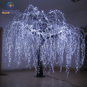 Arbre artificiel <span class=keywords><strong>pleureur</strong></span> à LED pour décoration extérieure - Product Image 4