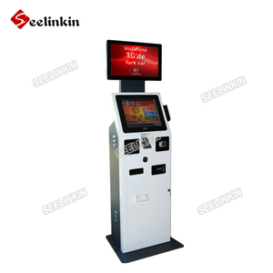 Kiosque <span class=keywords><strong>de</strong></span> paiement <span class=keywords><strong>de</strong></span> factures financières pour les banques et les aéroports avec accepteur et <span class=keywords><strong>distributeur</strong></span> <span class=keywords><strong>de</strong></span> billets - Product Image 6