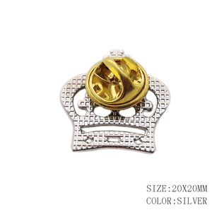 Bán Buôn Khắc Vương Miện Hình Dạng Biểu Tượng Tùy Chỉnh Kim Loại Ve Áo Pin Huy Hiệu Nhãn Cho Trang Trí - Product Image 4