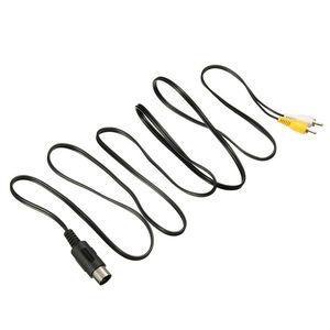 LIVRAISON GRATUITE Câble adaptateur audio vidéo RCA 1,8 m (6 pieds) pour <span class=keywords><strong>Sega</strong></span> Genesis 1 pour <span class=keywords><strong>Mega</strong></span> <span class=keywords><strong>Drive</strong></span> 1 Master System 1 Câble AV - Product Image 2