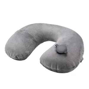 Neck Pillow Travelsky Wholesale Inflatable Travel Pillow Neck Head Support Pillow Car Neck Pillow Headrest