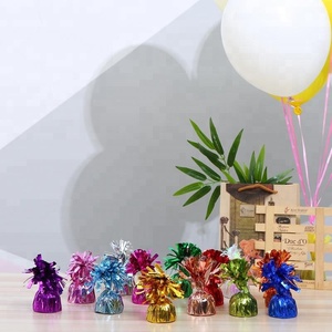 <strong>Balloon</strong> <strong>Weights</strong> - Rainbow Foil Tinsel <strong>Balloon</strong> <strong>Weights</strong> for Kids Birthday Party Supplies Wedding Party Supplies SBC023 - Product Image 6