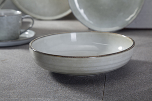 Venta caliente caso brillante vajilla tendencia 2019 personalizado juegos de vajilla de cerámica de porcelana ~ - Product Image 3