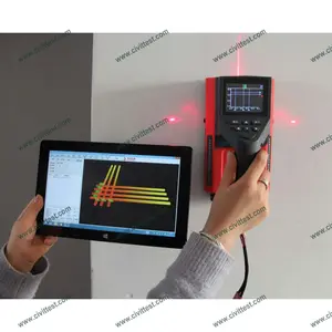 Geïntegreerde Type Diepe Scannen Metalen Locator Wapening Detector