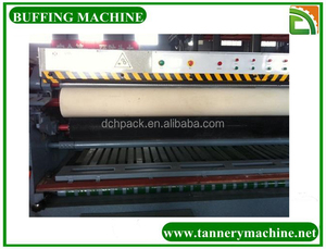中国工厂直销自动真皮或人造革抛光机 - Product Image 3