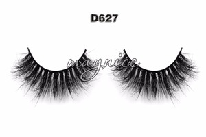 Suave de gama alta de moda 3d hecho a mano pestañas postizas de visón extensión de la pestaña - Product Image 1