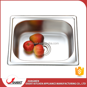 2017 venta caliente rústico bar contador fregaderos de cocina de acero inoxidable 304 estrecho - Product Image 1