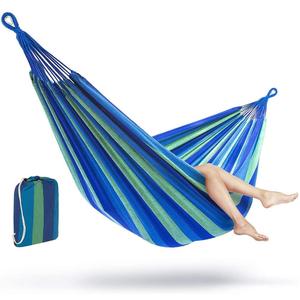 <span class=keywords><strong>Hamac</strong></span> de Camping brésilien, lit-balançoire pour deux personnes, léger et Portable, pour plage, Camping en plein air, - Product Image 2