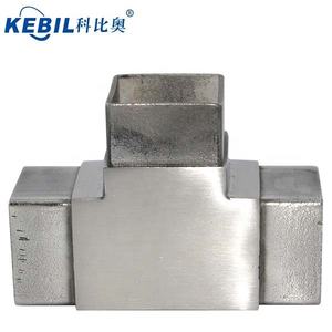 <span class=keywords><strong>2</strong></span>방향 <span class=keywords><strong>3</strong></span>방향 4방향 스테인리스 스틸 40mm 사각 튜브 커넥터 - Product Image 2