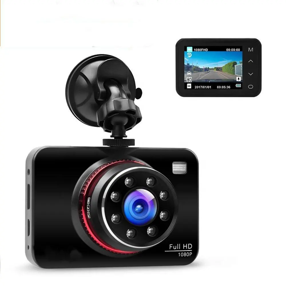 Amazon Hot sell 2.7 Inch Infrared Night Vision Car Camera Dash Cam