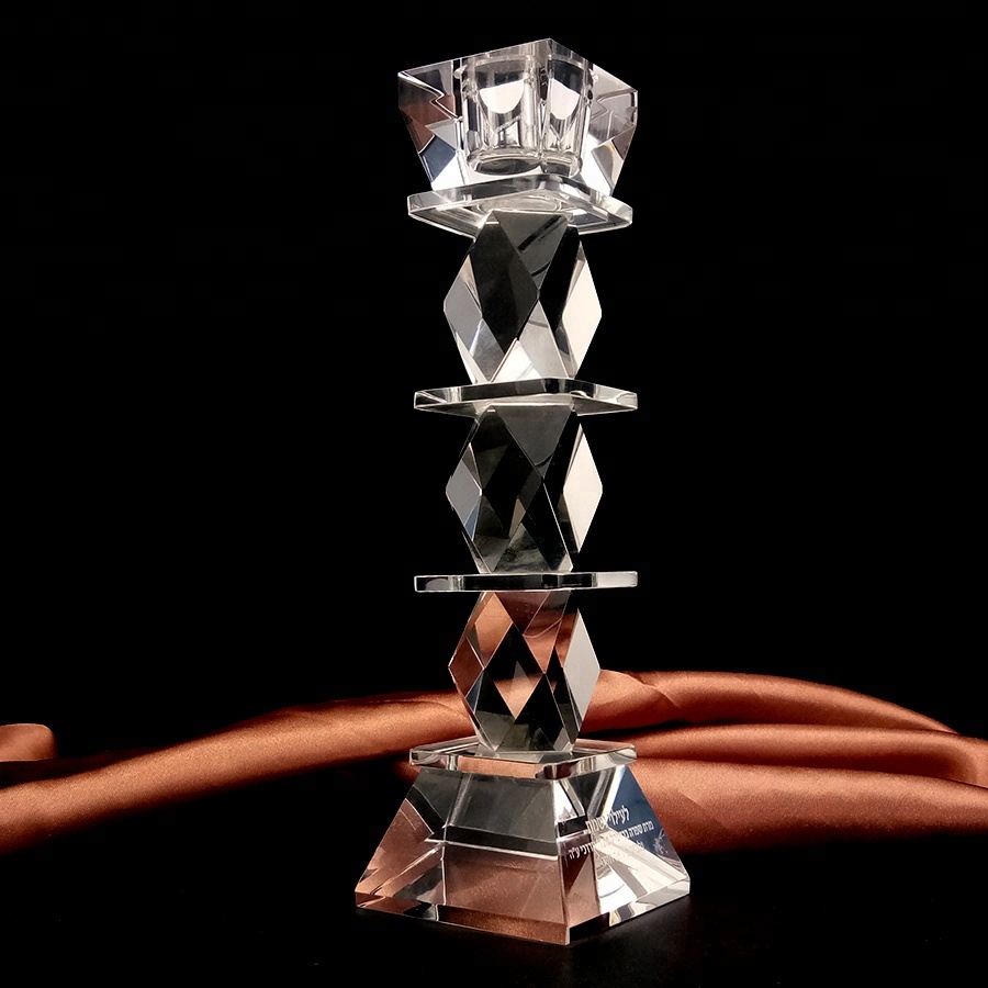 Хрустальный подсвечник Honor of crystal, стеклянный подсвечник для украшения, оптом