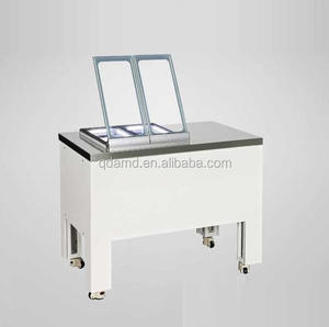 Congelador de exhibición de helado móvil, para una mesa, superventas - Product Image 2