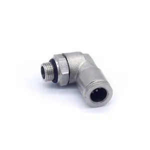 Wholesale one touch elbow connector metal pneumatic air hsoe fittings