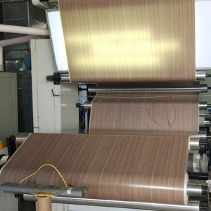 UV Chống Trầy Xước In Chuyển Nhiệt WPC Hạt Gỗ Dập Nóng Lá - Product Image 3