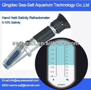 Acuario accesorios salinidad portátil refractómetro de 0-100% de <span class=keywords><strong>agua</strong></span> salada - Product Image 2