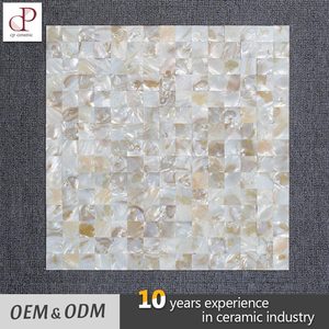 Baño fabricante cocina backsplash <span class=keywords><strong>pared</strong></span> <span class=keywords><strong>blanco</strong></span> Madre de la perla Shell mosaico - Product Image 2