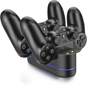 <span class=keywords><strong>PS4</strong></span> çift güç <span class=keywords><strong>Dock</strong></span> LED ışık göstergesi <span class=keywords><strong>PS4</strong></span> denetleyicisi için Playstation 4 Slim Pro şarj doku için hızlı şarj istasyonu - Product Image 6