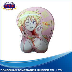 Écologique de silicium <span class=keywords><strong>gros</strong></span> <span class=keywords><strong>seins</strong></span> <span class=keywords><strong>sexy</strong></span> girl tapis de souris avec repose-poignet - Product Image 4