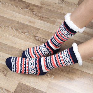 Chaussettes d'hiver en laine polaire pour enfants, garçon et fille, doux, épais et chaud - Product Image 3