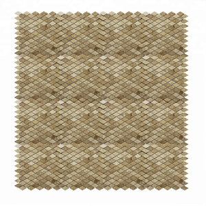 Popolare Cucina Backsplash mattonelle di mosaico di finitura beige <span class=keywords><strong>travertino</strong></span> levigato Diamante mattonelle di mosaico - Product Image 6
