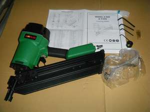 APLUS S-90EH Cloueuse pneumatique à angle en ligne avec boîtier de 34 degrés et longueur de clou de 90mm Crochet en alliage d'aluminium certifié CE - Product Image 4