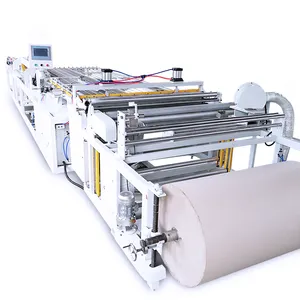 Otomatik paralel kağıt çekirdek sarma makinesi kağıt çekirdek sarıcı kağıt tüp geriye sarma makinası SKPJ16-50
