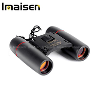 Mini Binoculares con Zoom 30X60, Telescopio Plegable con Visión de 126m/1000m, Binoculares Plegables para Caza