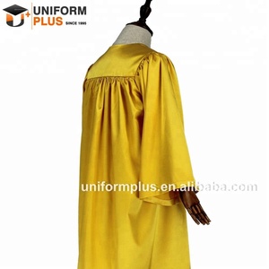 Venta al por mayor de vestidos de graduación y batas de coro Golden <span class=keywords><strong>Kids</strong></span> - Product Image 3