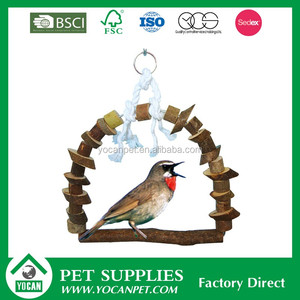 Ev hayvanı ürünü doğal papağan kuş oyuncaklar ahşap levrek <span class=keywords><strong>stand</strong></span>ı - Product Image 5